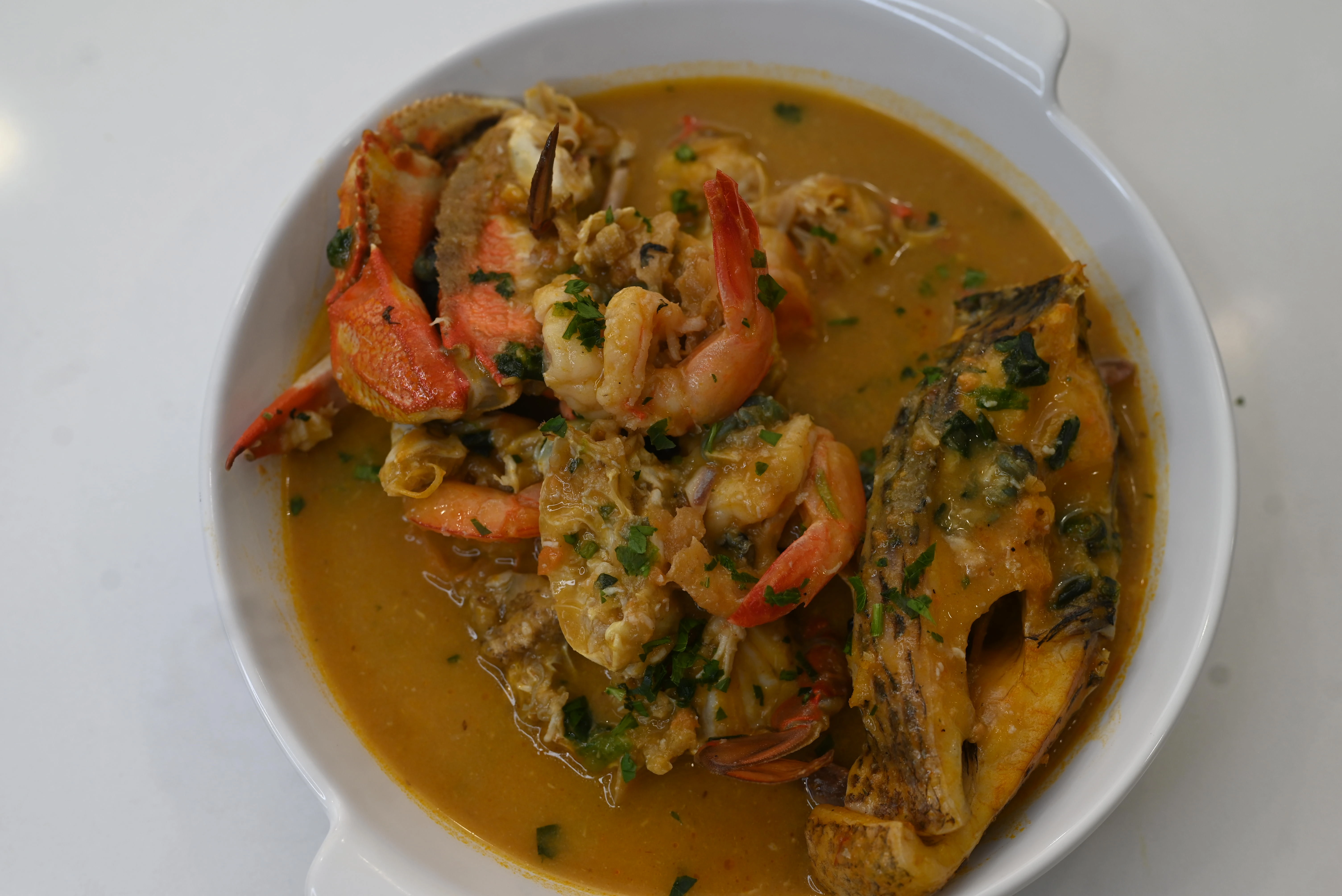Seafood Okra (with one swallow)