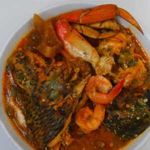Fisherman Soup (with one swallow)