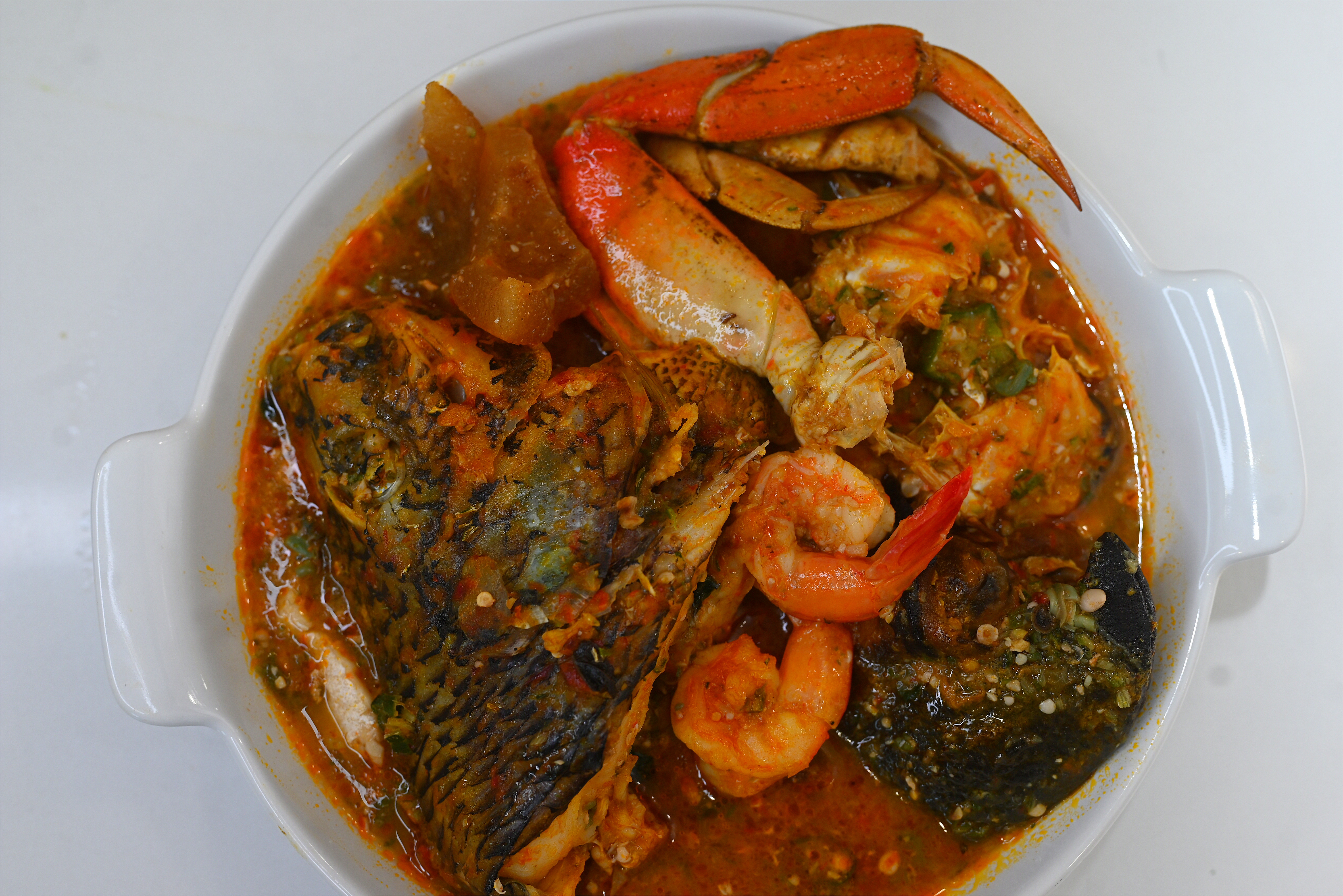 Fisherman Soup (with one swallow)