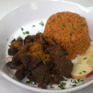 Suya Jollof Meal Bowl
