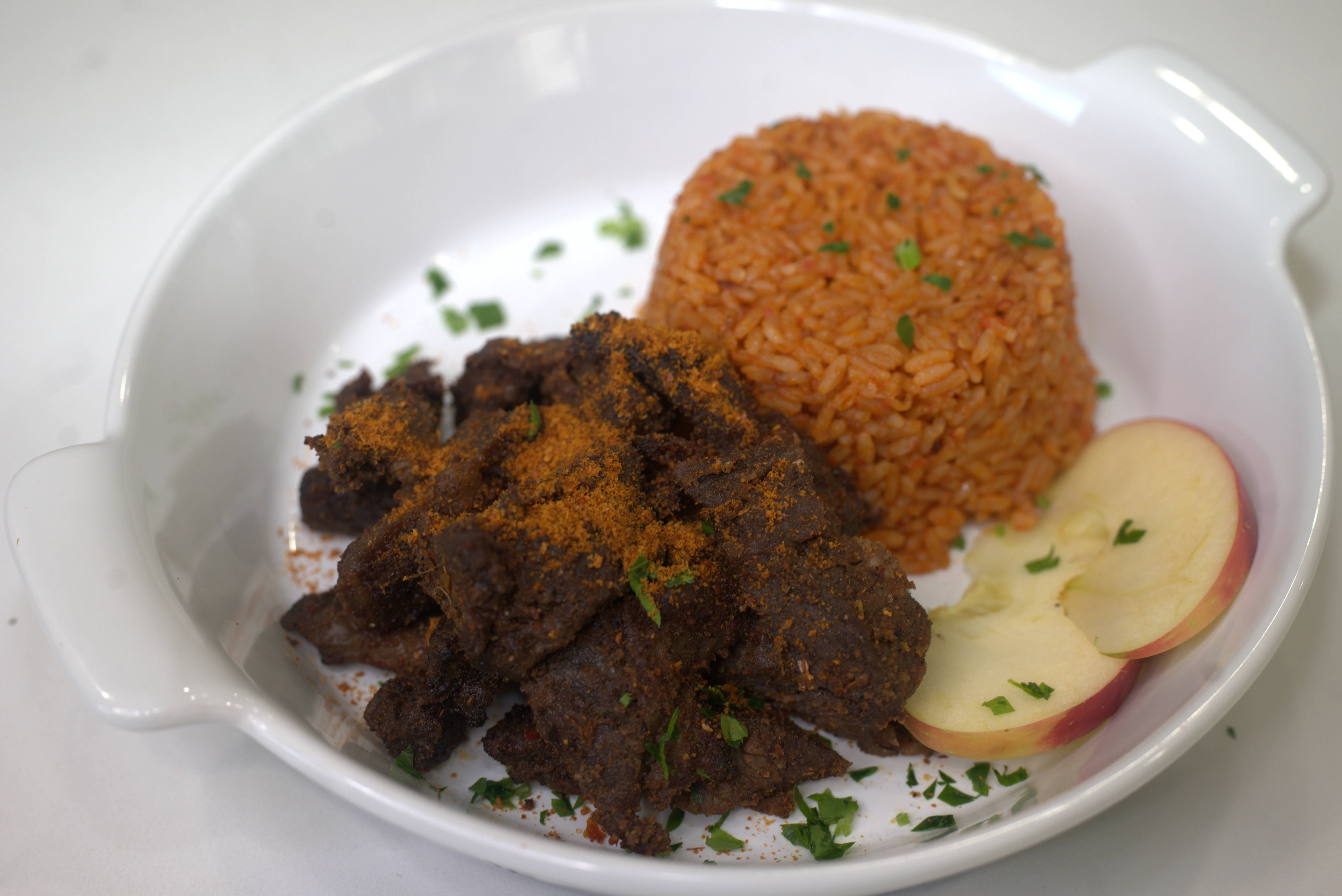 Suya Jollof Meal Bowl
